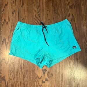 Mountain Hardwear Teal Women's Swim/Active Shorts